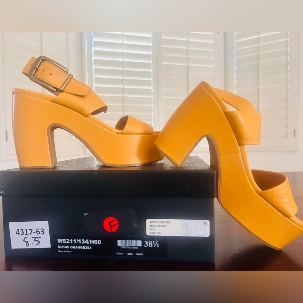 New Dries Van Noten Platform Sandals.